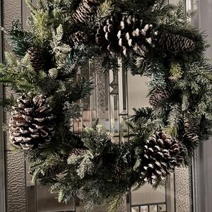 Festive Holiday Wreath